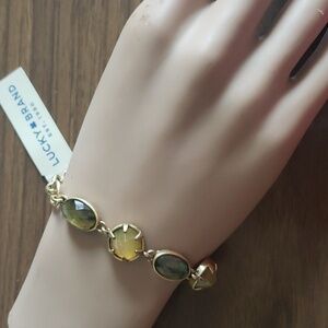 Lucky Brand Bracelet Semi Precious Gemstone Accents